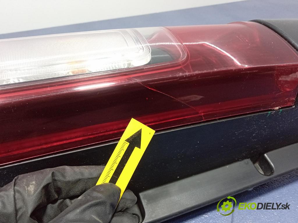 Opel Vivaro 2015 svetlo / reflektor zad ľavá Vonkajsia: 265A66524R