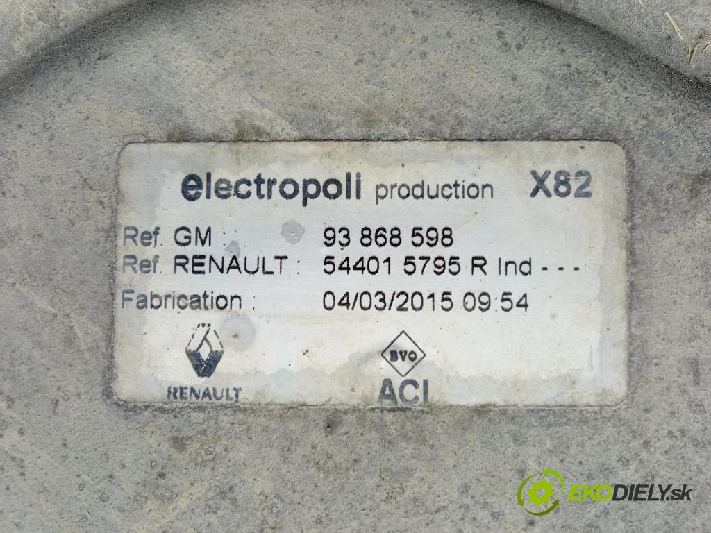 Opel Vivaro 2015 přejít 544015795R