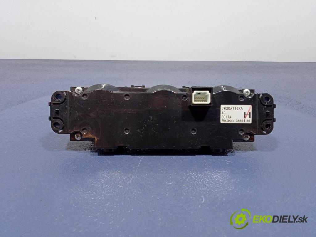 Mitsubishi Lancer 2008 prepínač Klimatizácia: Prúd vzduchu: 7820A116XA