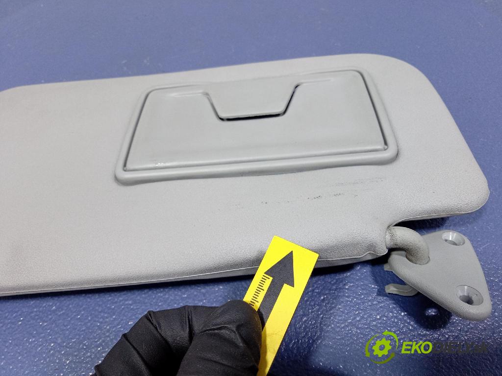 Mitsubishi Lancer 2008 kryt slnečná clona 