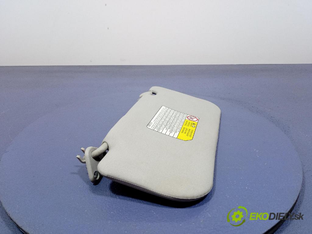 Mitsubishi Lancer 2008 kryt slnečná clona