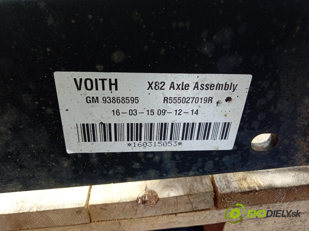 Opel Vivaro 2015 výstuha Pozastavenia: zad 93868595