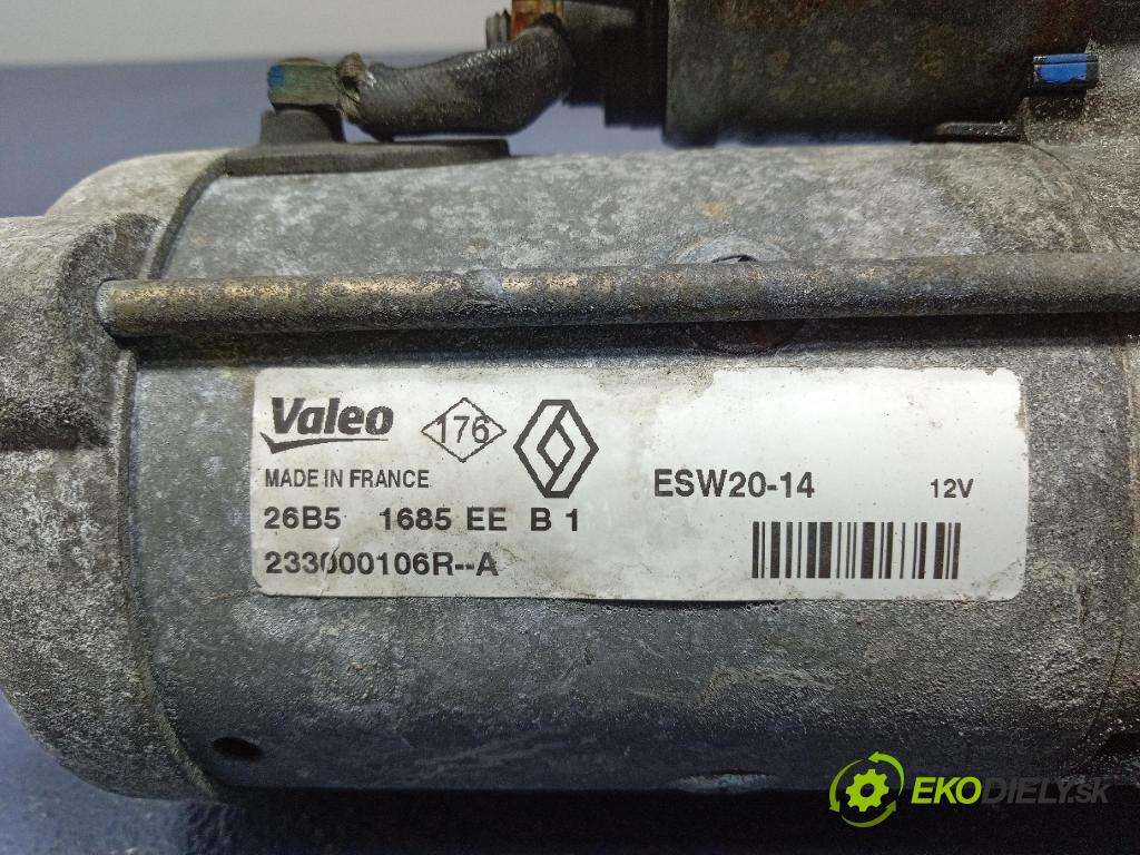 Opel Vivaro 2015 startér: 233000106R