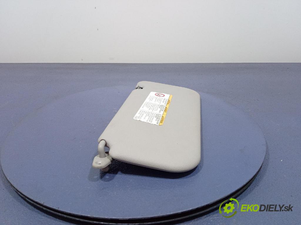 Mitsubishi Pajero 2003 kryt slnečná clona