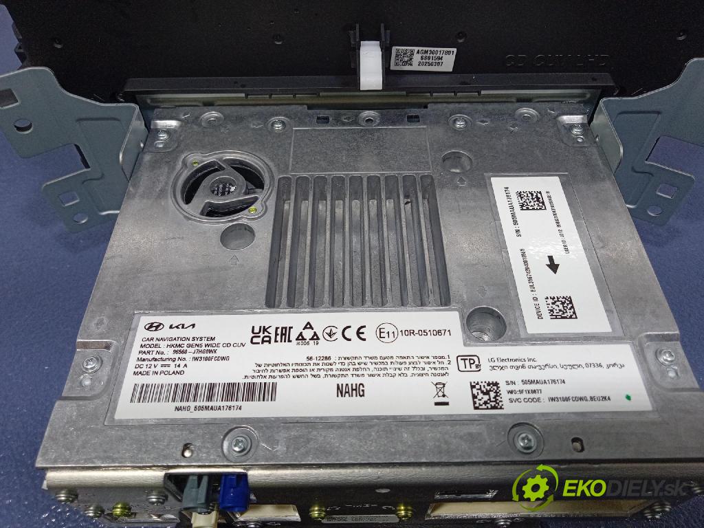 Kia Xceed 2025 Radio I Navigace: 96560-J7HG0WK