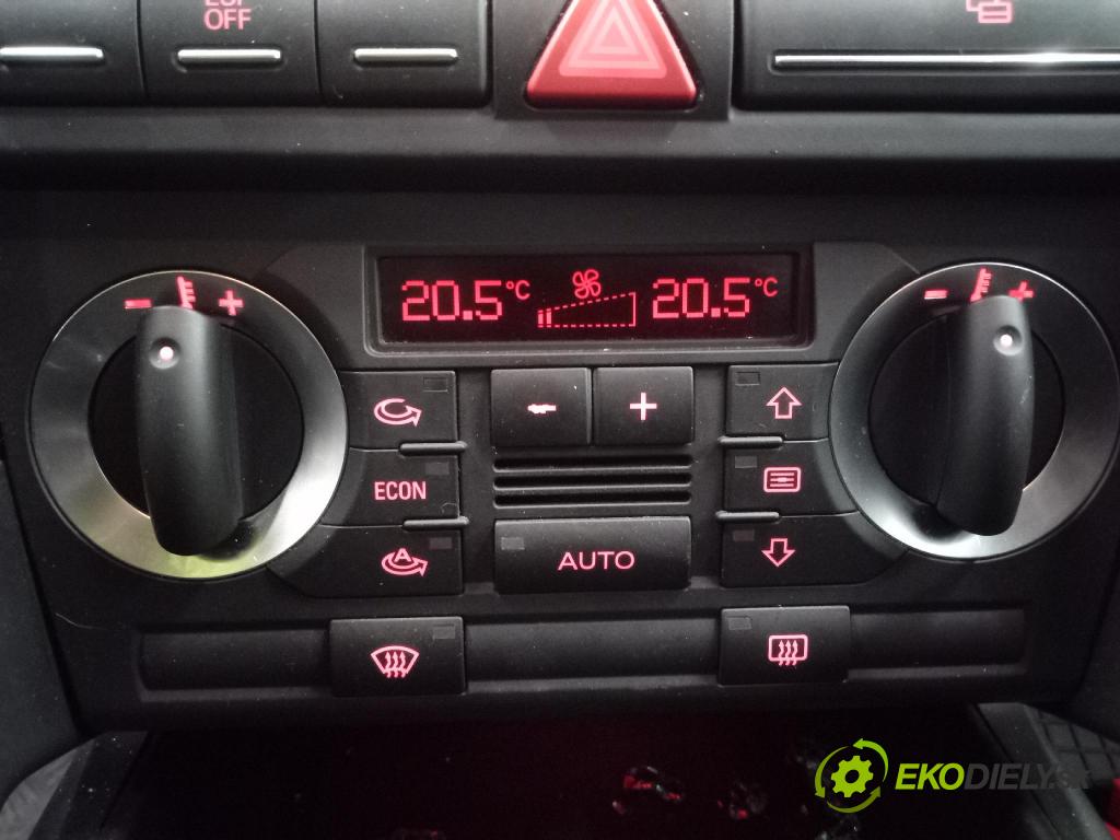 Audi A3 2007 prepínač Klimatizácia: Prúd vzduchu: 8P0820043AG