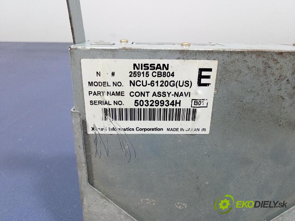Nissan Maxima 2005 Menič: / Čitateľ: Navigacia: 25915CB804