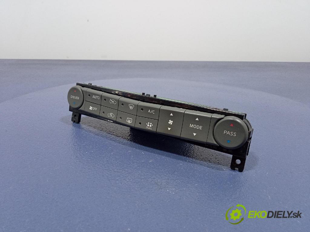 Nissan Maxima 2005 prepínač Klimatizácia: Prúd vzduchu: 275007Y010