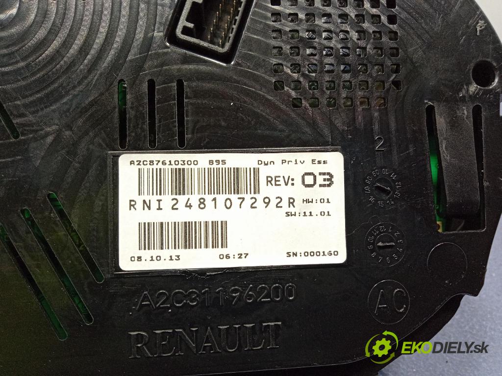 Renault Megane 2013 prístrojovka/ budíky A2C31196200