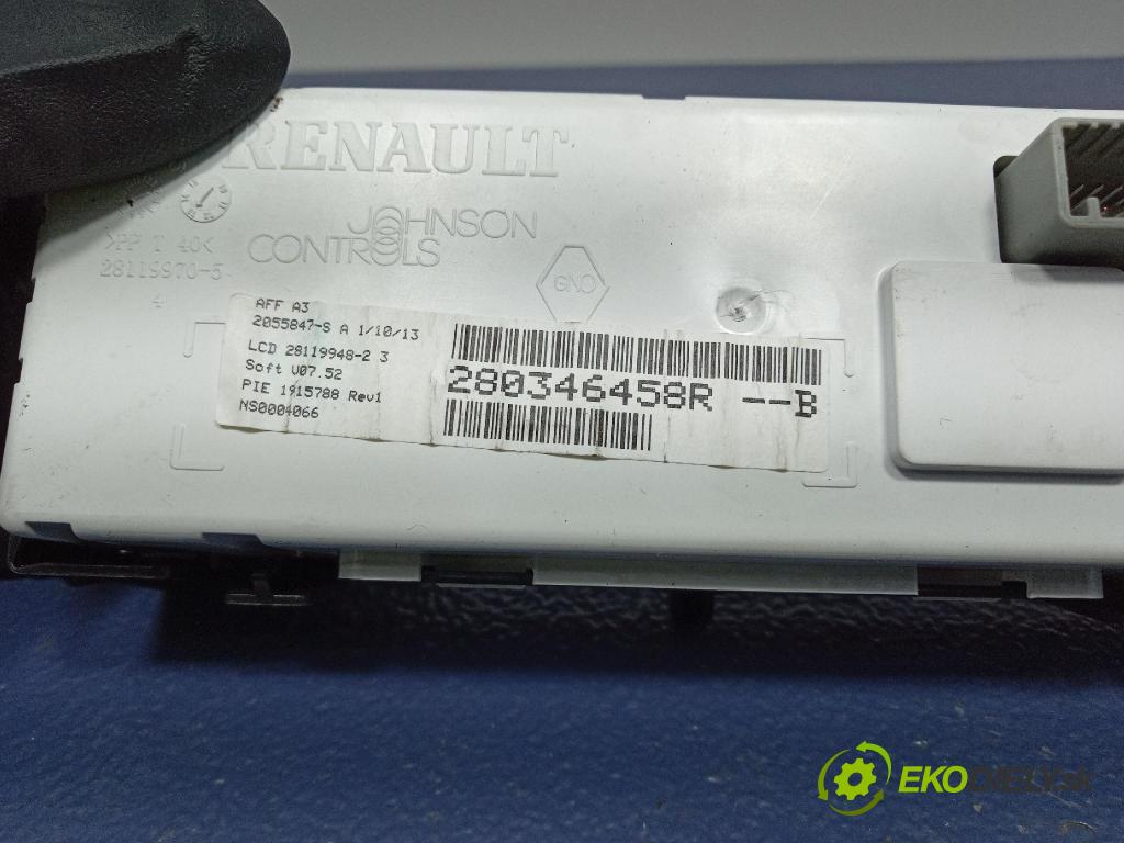 Renault Megane 2013 Zobrazit: Rádio: / GPS 280346458R