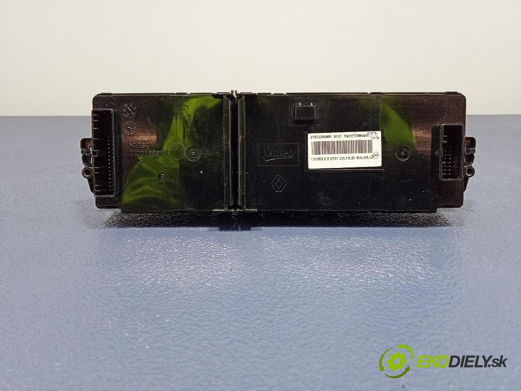 Renault Megane 2013 prepínač Klimatizácia: Prúd vzduchu: 275103596R