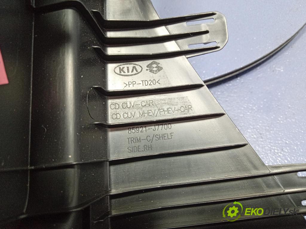 Kia Xceed 2025 Čalounictví: kufra: 85921J7700