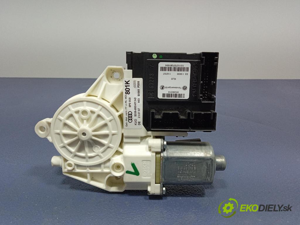Audi A3 2007 mechanizmus okna Okná: Predné Vľavo: 8P0959801K
