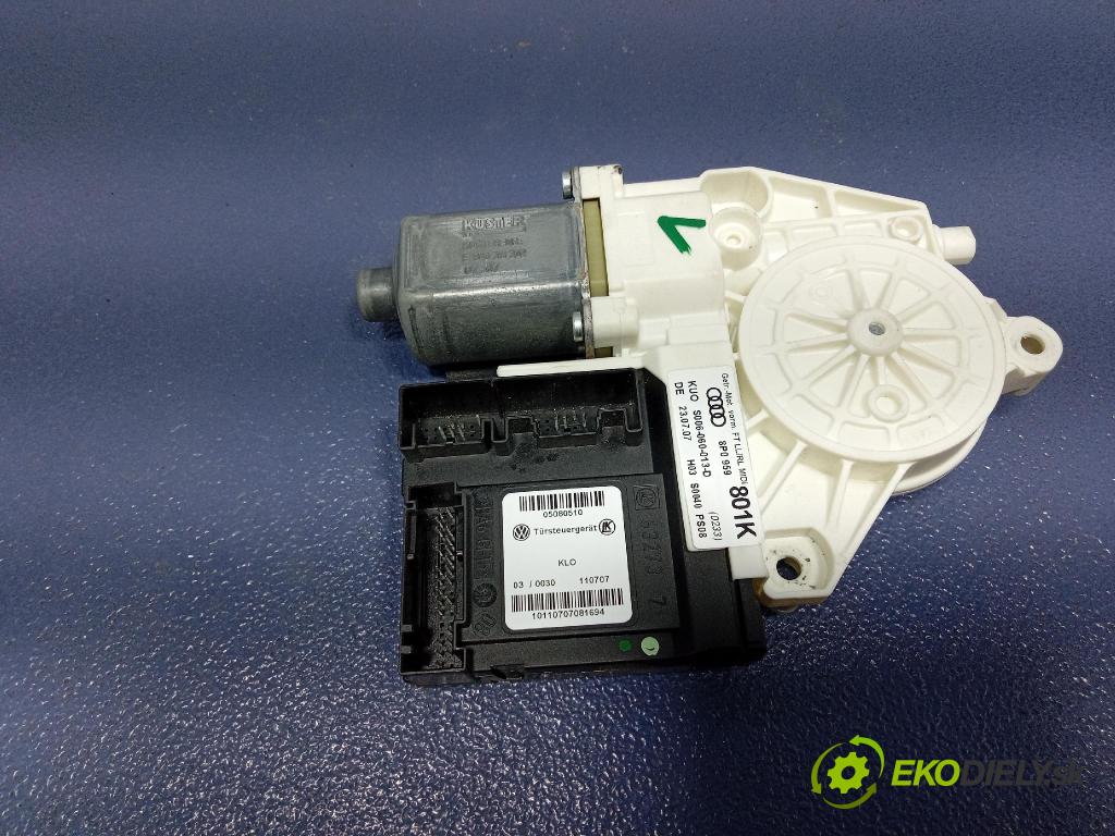 Audi A3 2007 mechanizmus okna Okná: Predné Vľavo: 8P0959801K