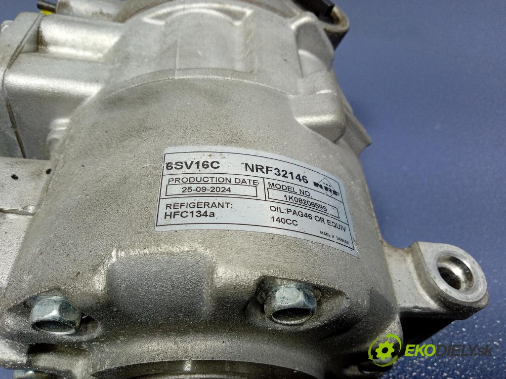 Audi A3 2007 Kompresor: Klimatizácia: 1K0820859S