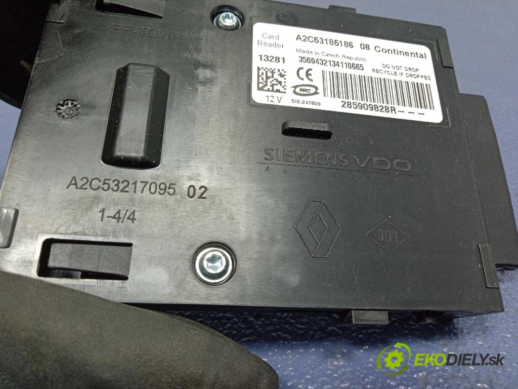 Renault Megane 2013 Spínač zapaľovania: A2C53185186