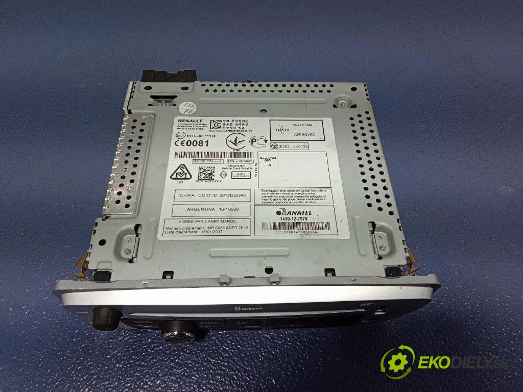 Renault Megane 2013 Radio I Navigace: A2C32333001