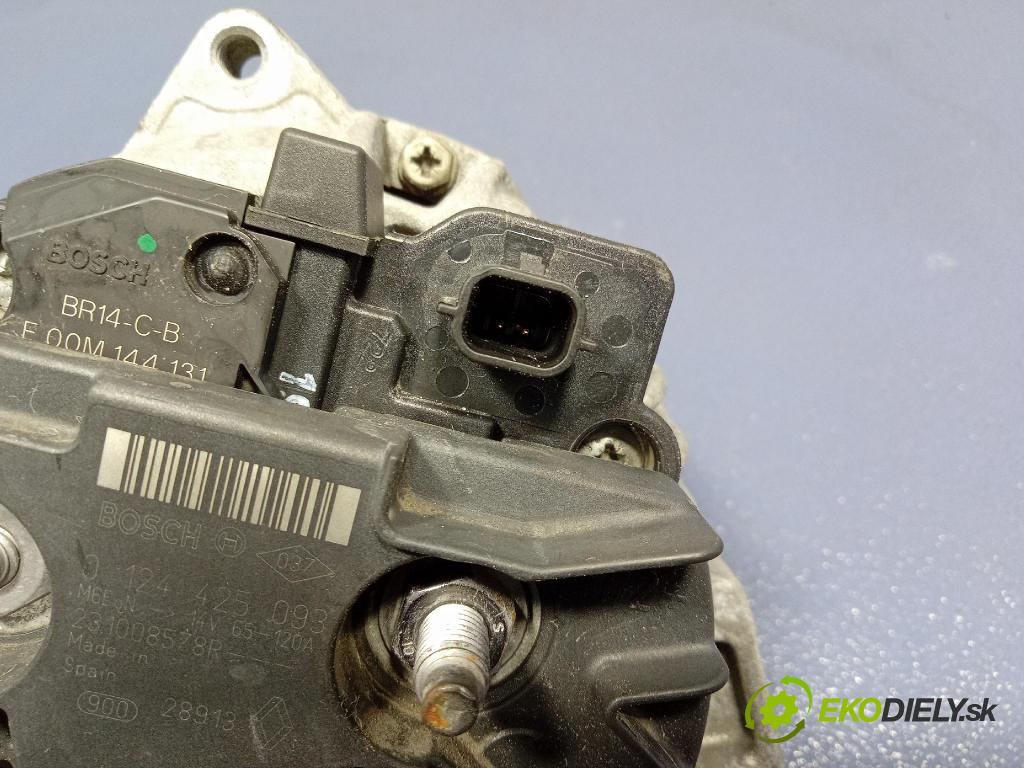 Renault Megane 2013 Alternator 0124425093