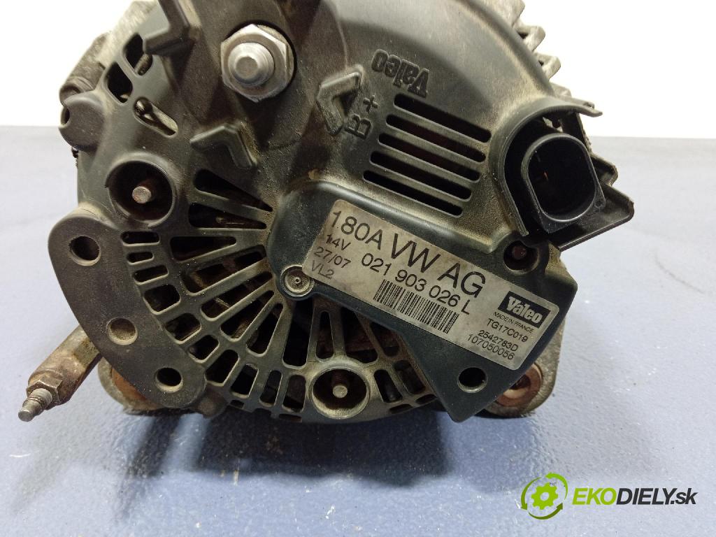 Vw Passat 2007 Alternator 021903026L