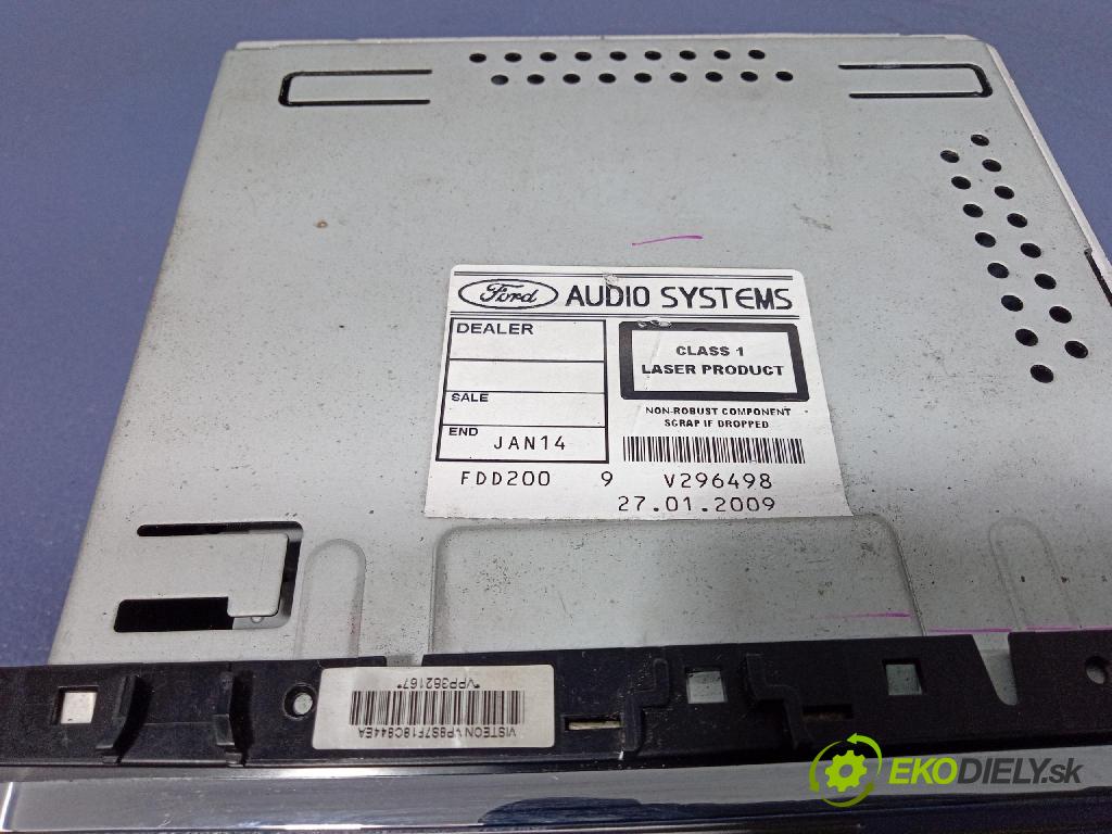 Ford Focus 2009 Radio I Navigácia: 8M5T-18C815-AB