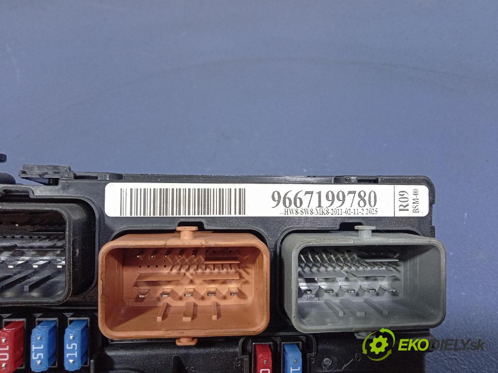 Citroen C3 2011 skrinka Poistky: 9667199780