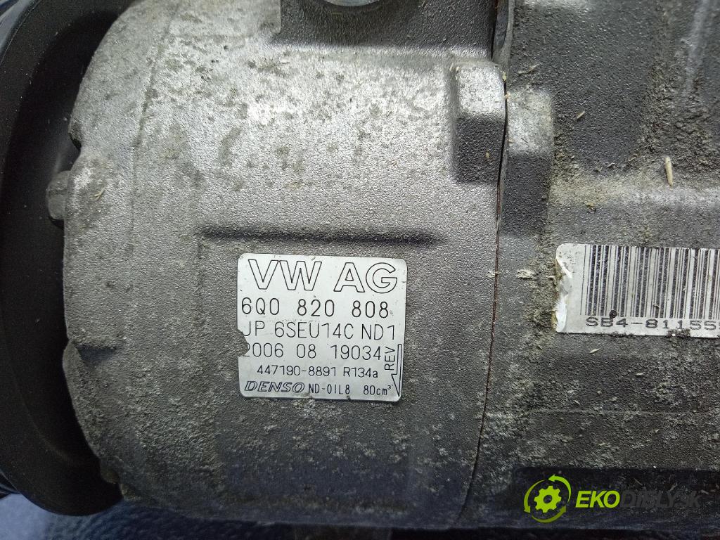 Skoda Roomster 2006 Kompresor: Klimatizácia: 6Q0820808