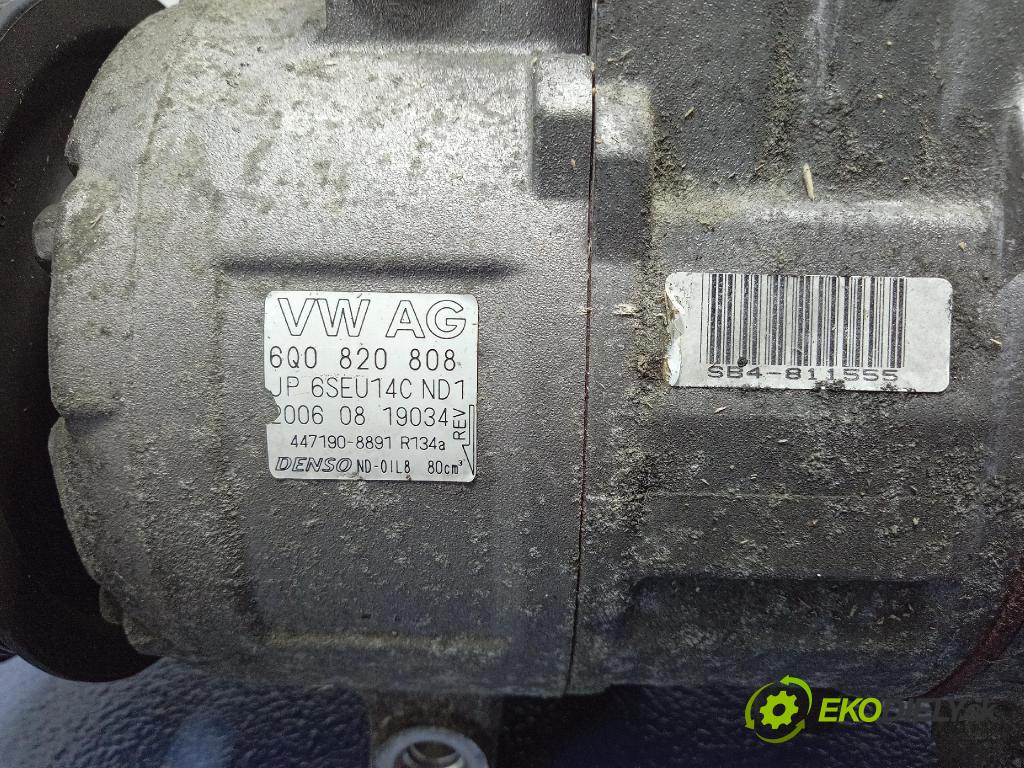 Skoda Roomster 2006 Kompresor: Klimatizácia: 6Q0820808