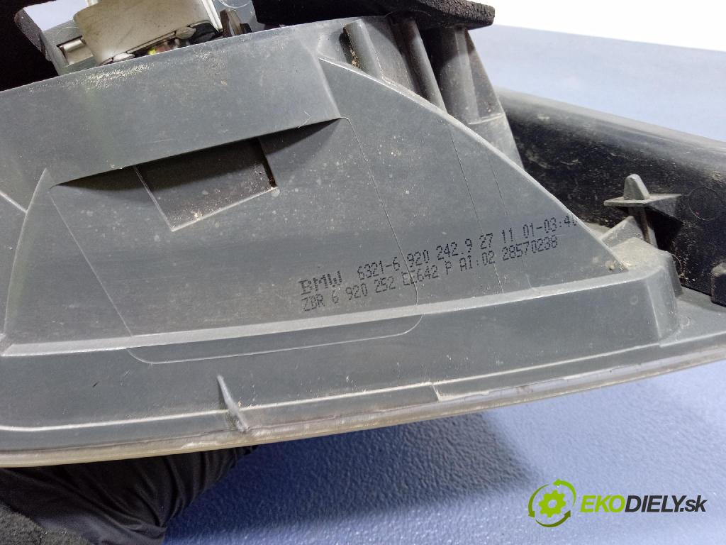 Bmw Seria 3 2002 svetlo / reflektor zad Prava: Vonkajsia: 6920242