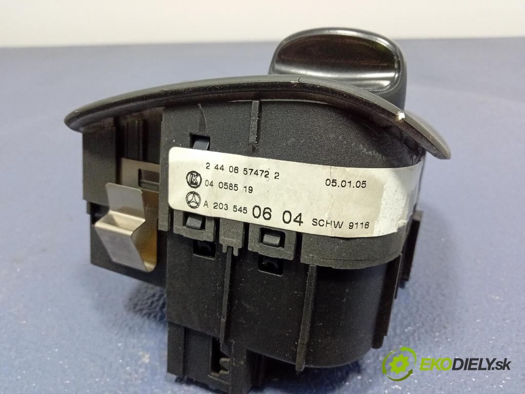 Mercedes C-klasa 2005 Přepínač Světel: A2035450604