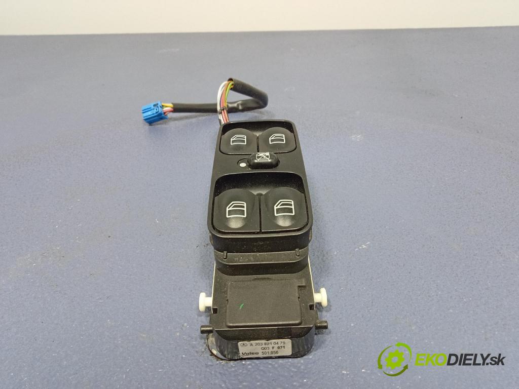 Mercedes C-klasa 2005 prepínač Okná: A2038210479