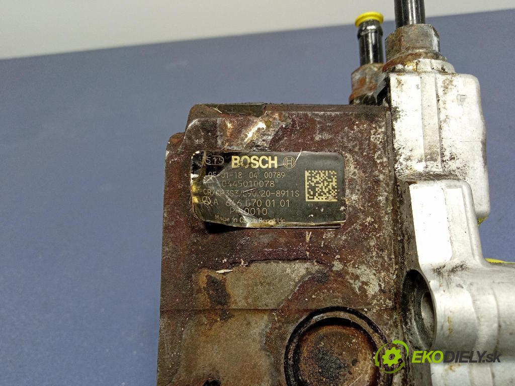 Mercedes C-klasa 2005 čerpadlo Injekcia: A6460700101