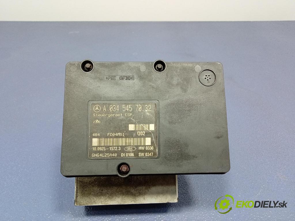 Mercedes C-klasa 2005 čerpadlo ABS x A0345457032