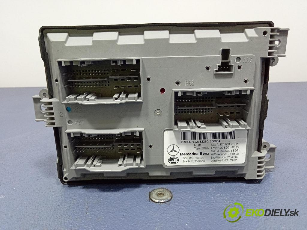 Mercedes S-Klasa 2022 riadiaca jednotka Komfortu A2239007132