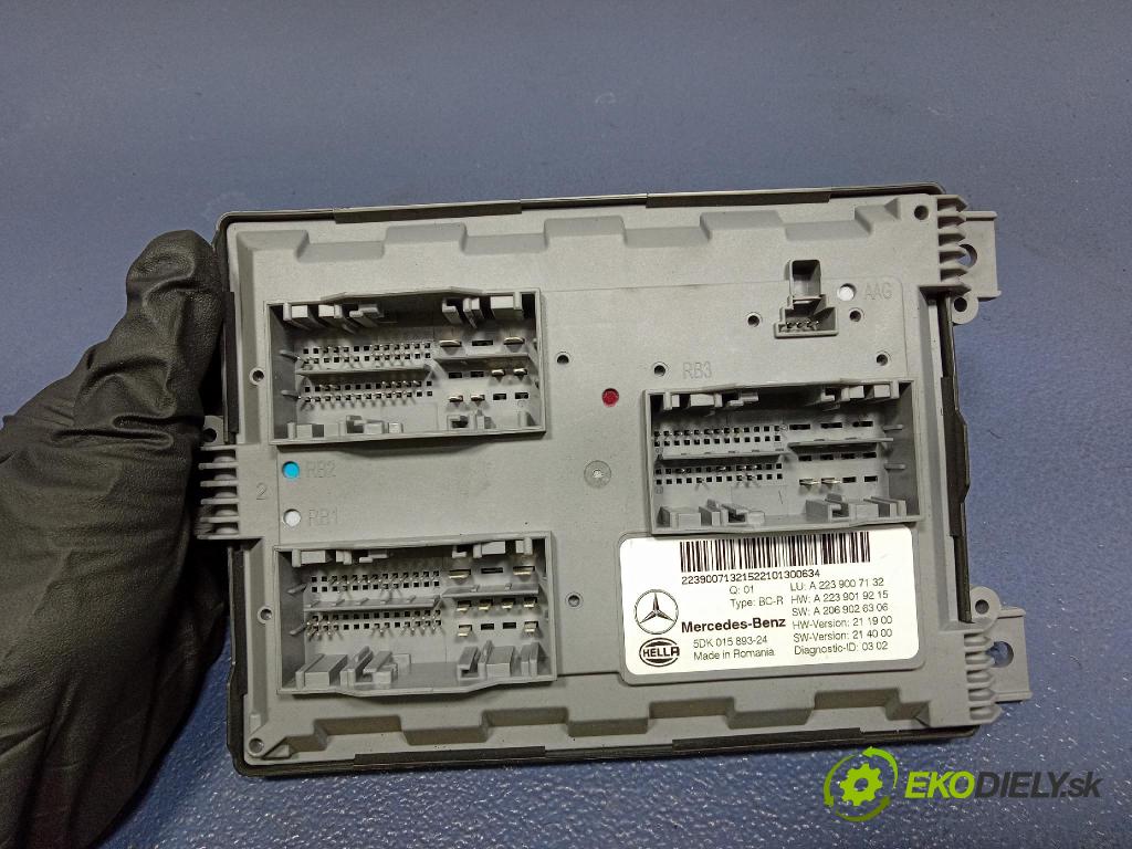 Mercedes S-Klasa 2022 riadiaca jednotka Komfortu A2239007132