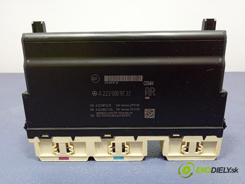 Mercedes S-Klasa 2022 řídící jednotka Sedačka: A2239009732