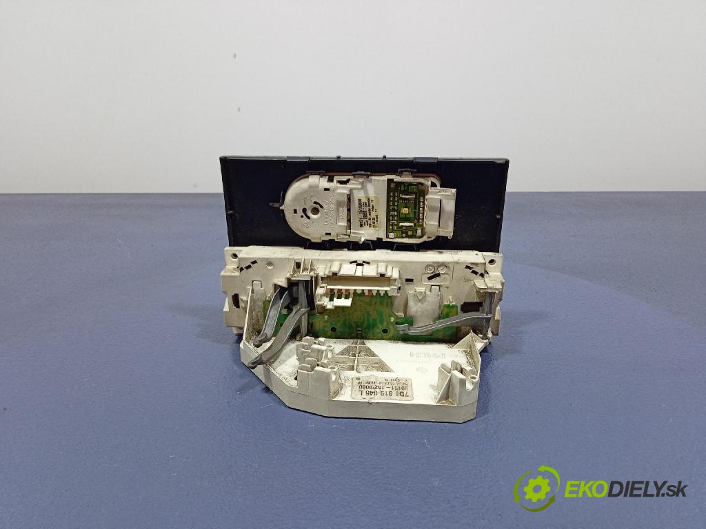 Vw Transporter 2000 prepínač Klimatizácia: Prúd vzduchu: 7D1819045L