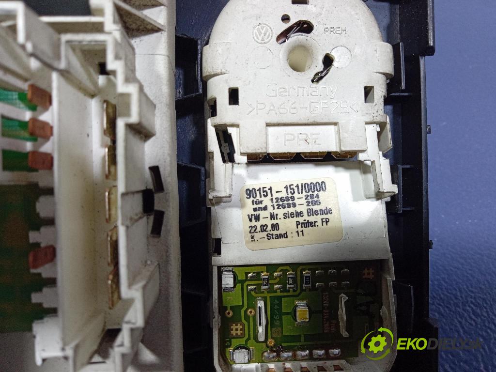 Vw Transporter 2000 prepínač Klimatizácia: Prúd vzduchu: 7D1819045L