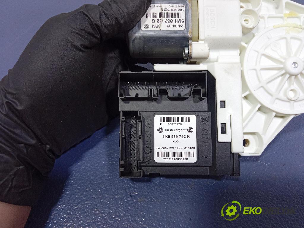 Vw Golf 2008 mechanizmus okna Okná: Predné v pravo: 5M1837402G