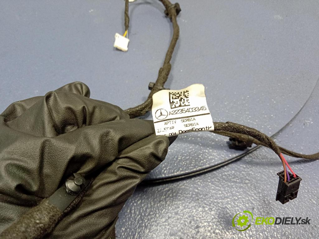 Mercedes S-Klasa 2022 inštalácia Elektrický: A2235403345