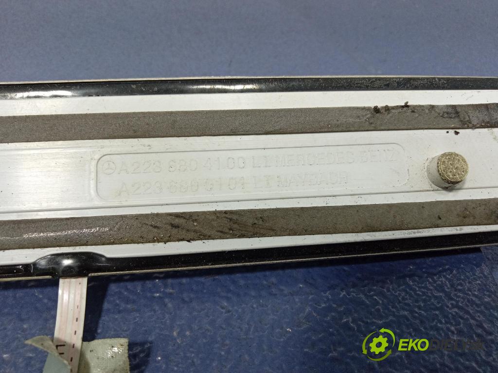 Mercedes S-Klasa 2022 lišta Dekoratívní: Práh: A2236804100