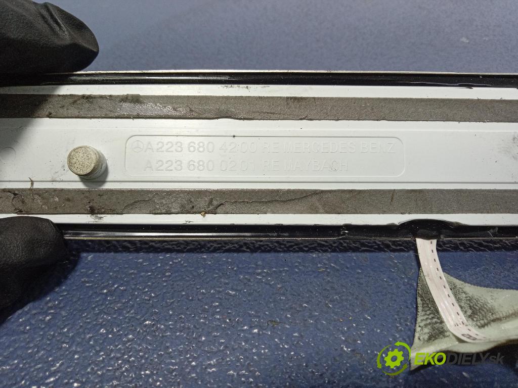 Mercedes S-Klasa 2022 lišta Dekoratívne: Prah: A2236804200