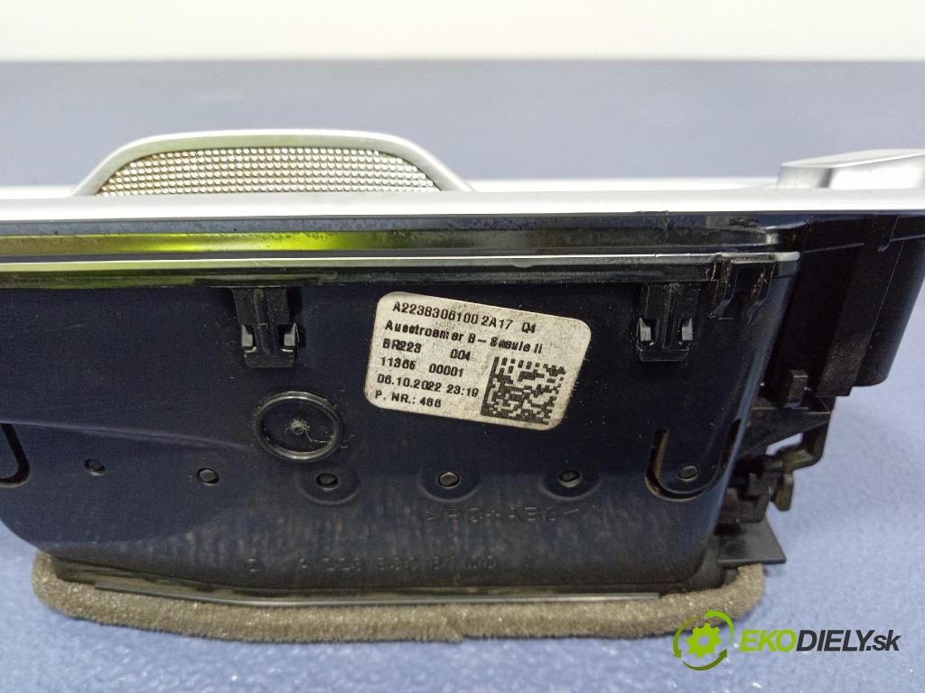 Mercedes S-Klasa 2022 GRIDS: Prúd vzduchu: Vzduch: A2238306100