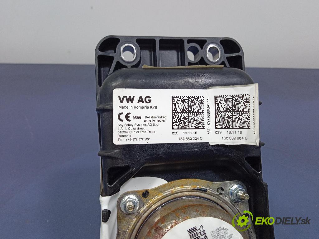 Vw Up! 2016 Airbag: Cestujúcí: x 1S0880204C