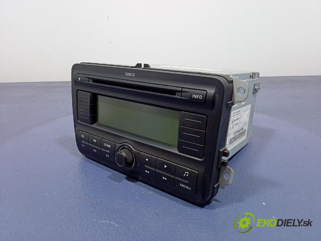 Skoda Roomster 2007 Radio I Navigace: 5J0035161