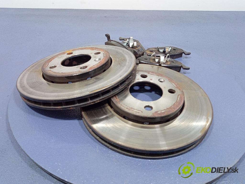 Vw Up! 2016 kotúč Brzda: pred TRW DF6252