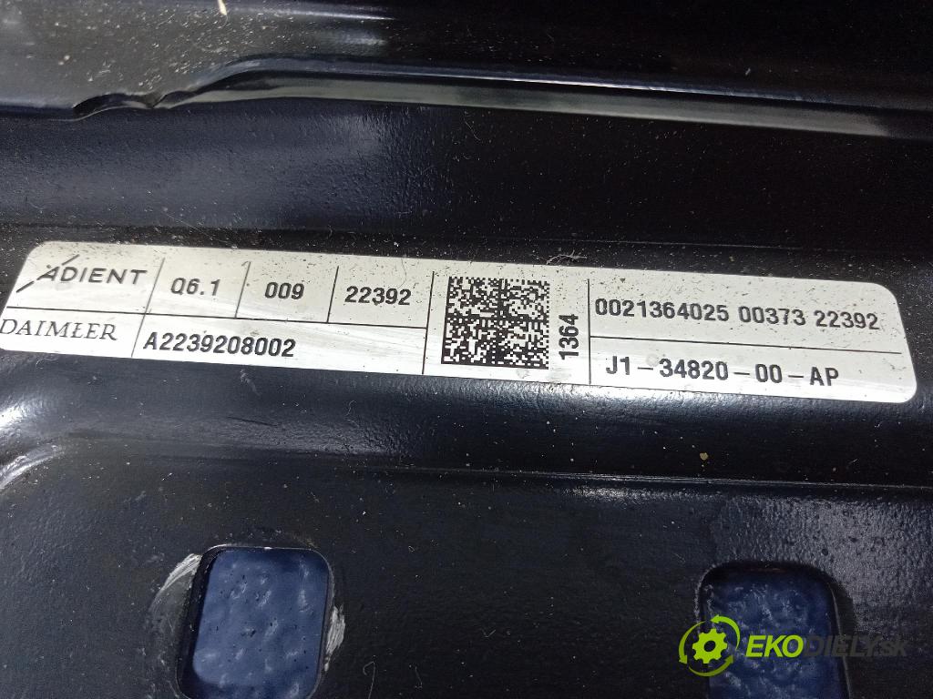 Mercedes S-Klasa 2022 Sedačka zadný A2239208002