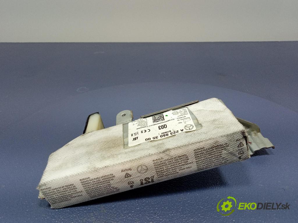 Mercedes S-Klasa 2022 Airbag: Sedačka: x A2238603500