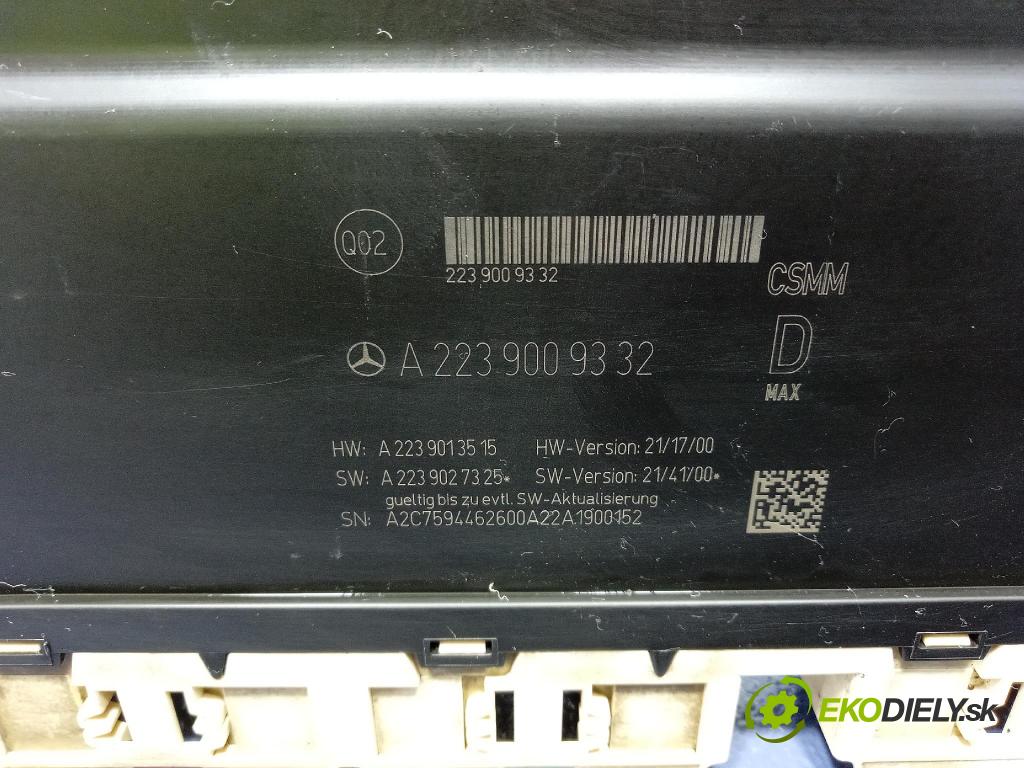 Mercedes S-Klasa 2022 riadiaca jednotka A2239009332