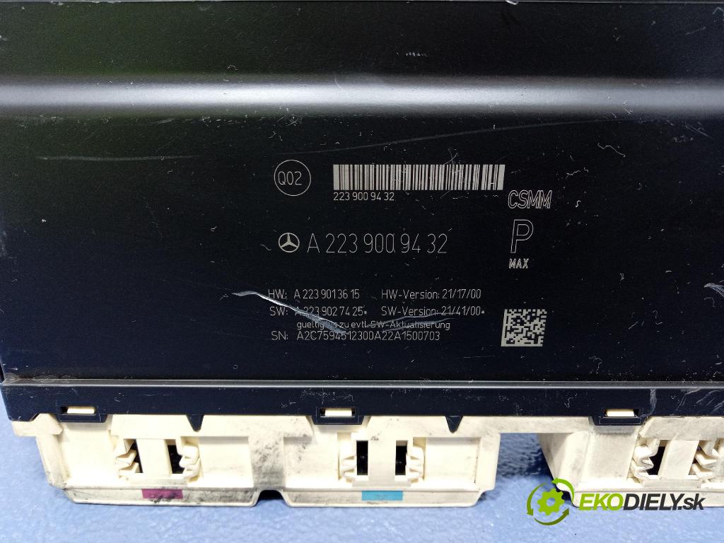 Mercedes S-Klasa 2022 riadiaca jednotka A2239009432