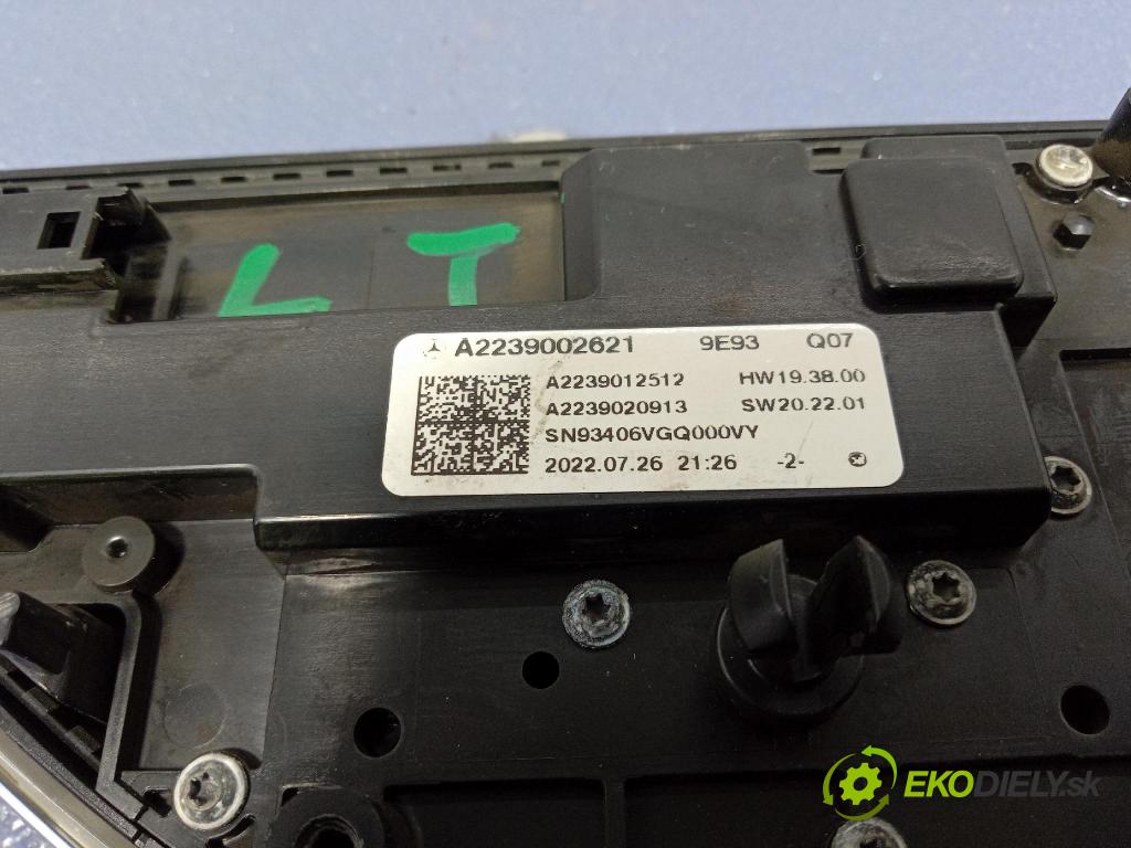 Mercedes S-Klasa 2022 riadiaca jednotka A2239002621